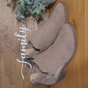 Open Side Ankle Booties